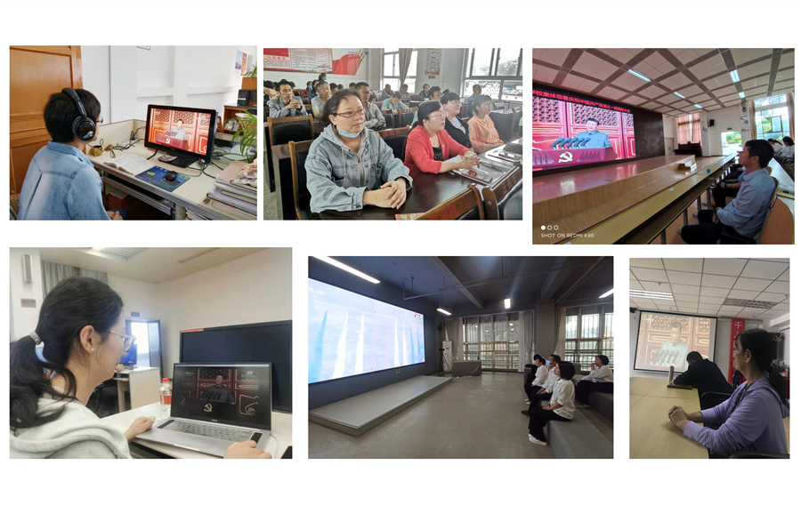 大理致公党员们在各自工作岗位或家中收看庆祝大会盛况05