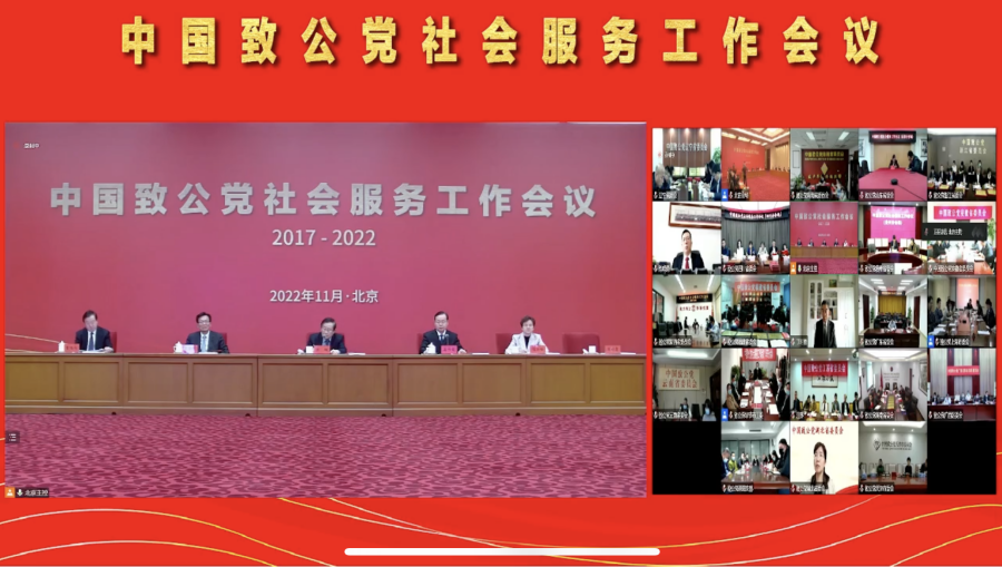 中国致公党社会服务工作会议现场_副本