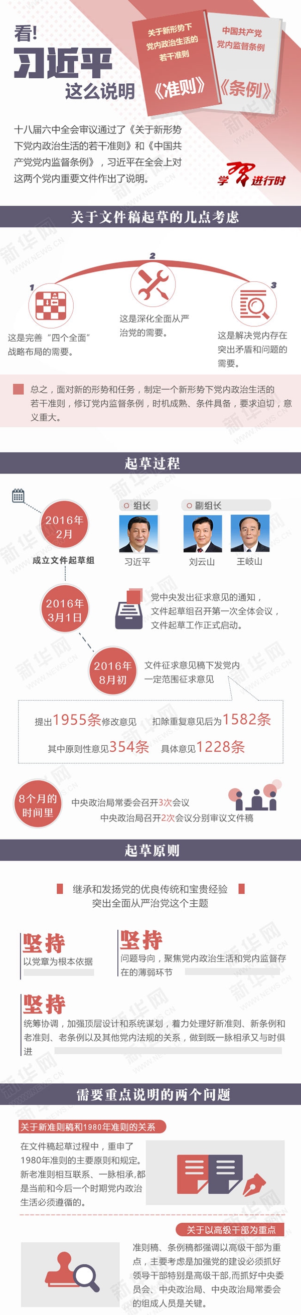 看!习近平这么说明《准则》《条例》 